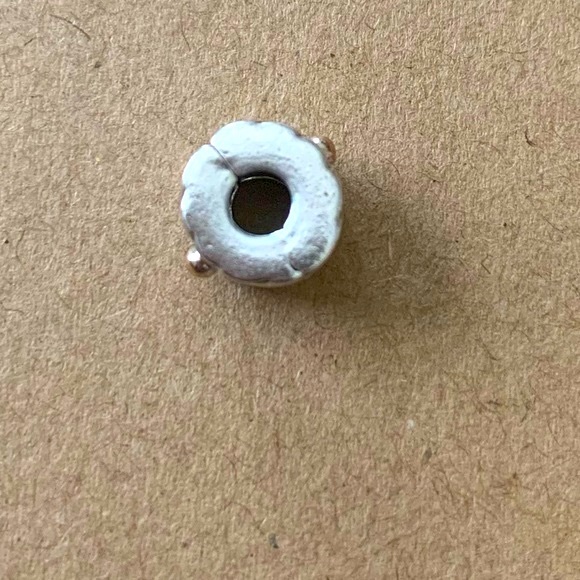 (2) Retired Pandora Starburst 14K Gold And Silver Two Toned Clips (2) - Picture 10 of 11